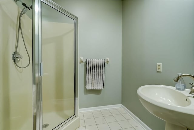 10 Muirfield Ct, Pittsford, NY 14534 - bathroom with a shower stall and tile patterned floors