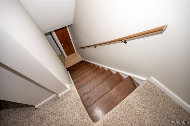 92 Schiller St, Buffalo, NY 14206 - stairs with baseboards