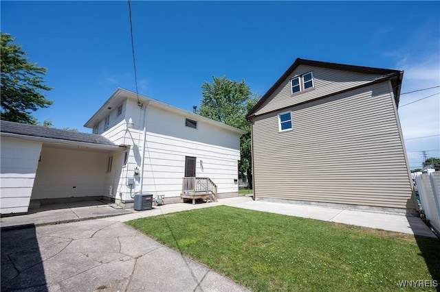 92 Schiller St, Buffalo, NY 14206 - back of house featuring a yard and a patio