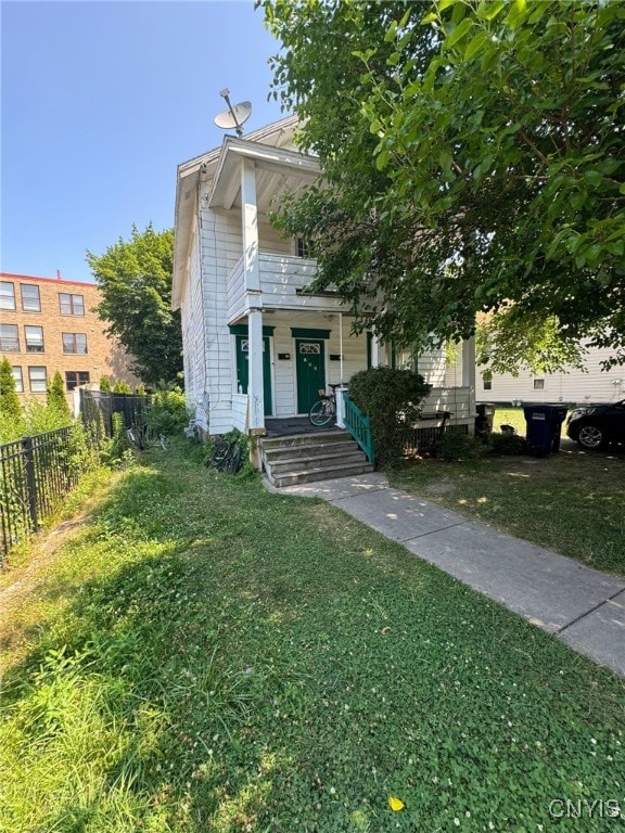 152 Fage Ave Unit 54, Syracuse, NY 13205 - view of front of home with covered porch