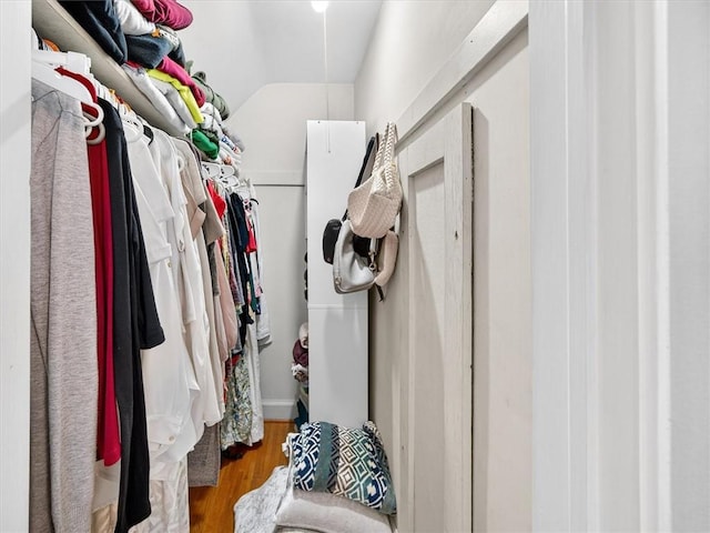 245 Worthington Rd, Irondequoit, NY 14622 - walk in closet with wood finished floors and lofted ceiling