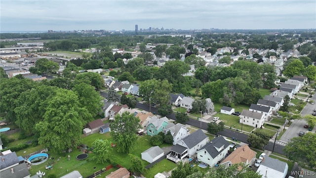 827 Tifft St, Buffalo, NY 14220 - aerial overview of property's location with nearby suburban area