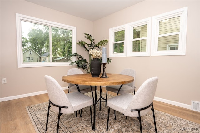 827 Tifft St, Buffalo, NY 14220 - dining area featuring light wood-style flooring