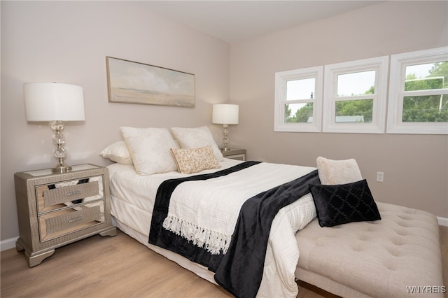 827 Tifft St, Buffalo, NY 14220 - bedroom with wood finished floors and baseboards