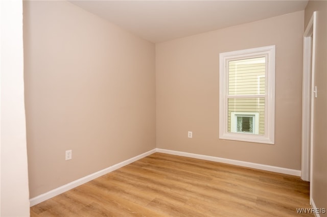 827 Tifft St, Buffalo, NY 14220 - empty room with light wood finished floors