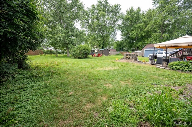 827 Tifft St, Buffalo, NY 14220 - view of yard featuring a gazebo