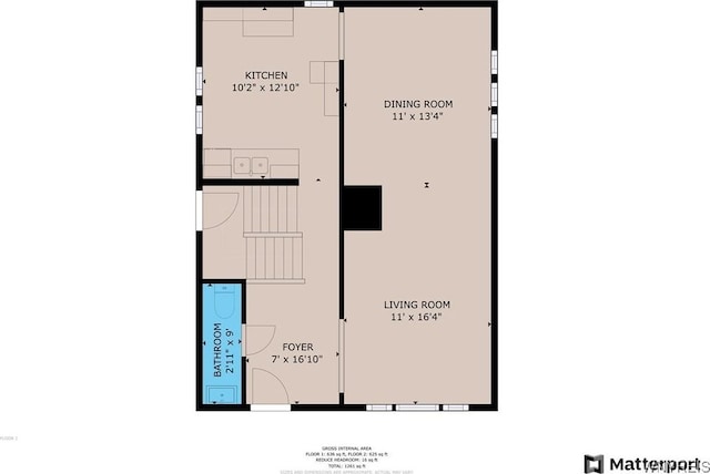 827 Tifft St, Buffalo, NY 14220 - view of property floor plan