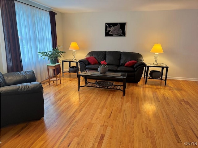 8467 Torchwood Ln, Cicero, NY 13039 - living area with light wood-style floors and baseboards