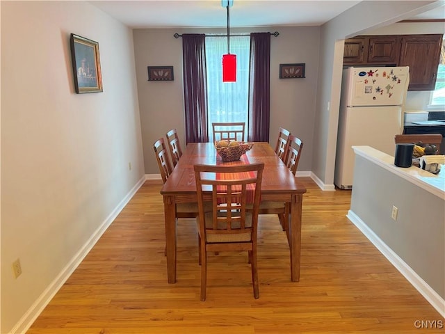 8467 Torchwood Ln, Cicero, NY 13039 - dining space with light wood-type flooring
