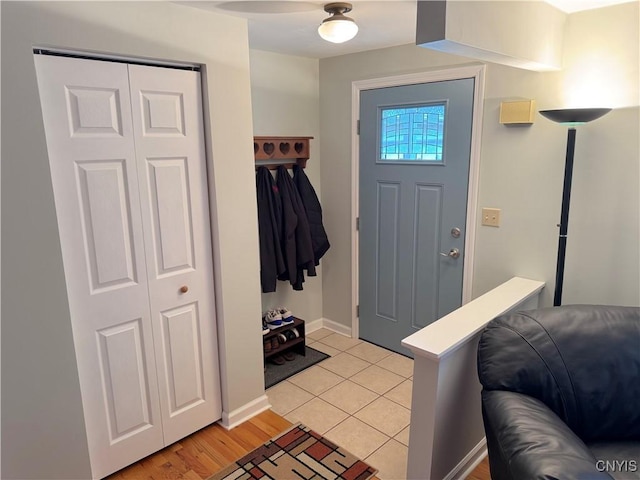 8467 Torchwood Ln, Cicero, NY 13039 - entrance foyer featuring baseboards and light tile patterned flooring
