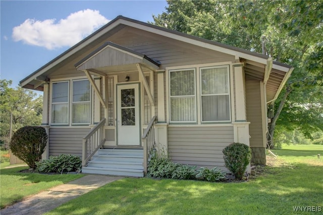 6716 Main St, Cherry Creek, NY 14723 - view of front of house with a front lawn