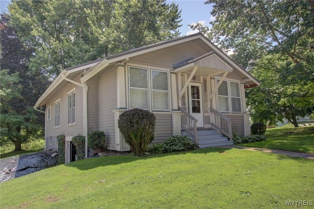 6716 Main St, Cherry Creek, NY 14723 - view of front of house with a front lawn
