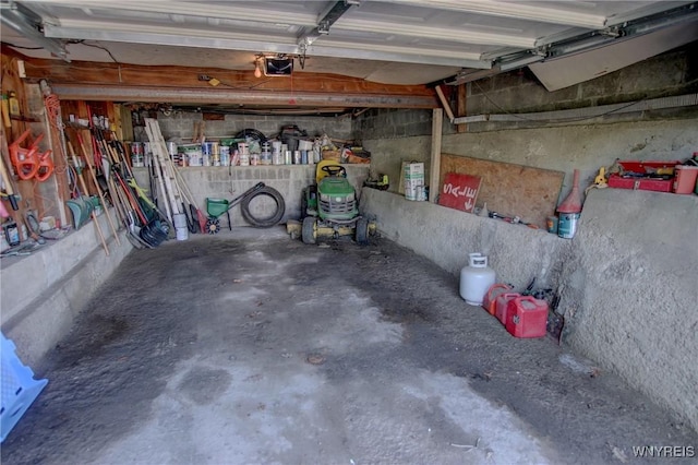 6716 Main St, Cherry Creek, NY 14723 - garage with a garage door opener