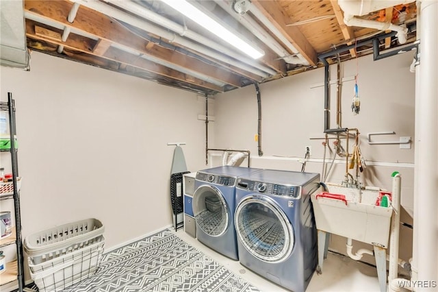 7052 Waring Cir, Evans, NY 14047 - washroom with washer and dryer
