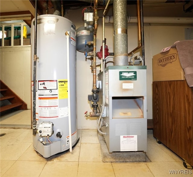3461 Orchard Park Rd, Orchard Park, NY 14127 - utility room with water heater