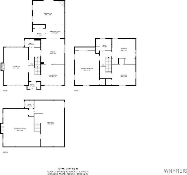 66 Devonshire Rd, Tonawanda, NY 14223 - view of floor plan / room layout