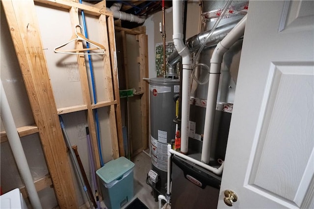 5 Yankee Ct, Chili, NY 14624 - utility room with gas water heater