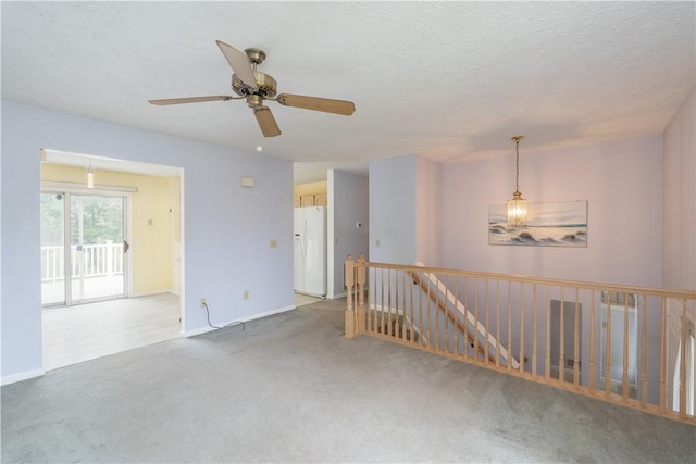 5 Yankee Ct, Chili, NY 14624 - empty room with carpet flooring and a ceiling fan