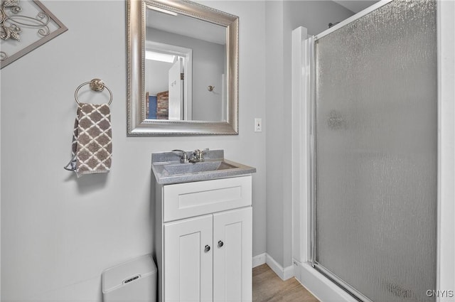 5647 Stevens Dr S, Cicero, NY 13039 - bathroom with a shower stall and vanity