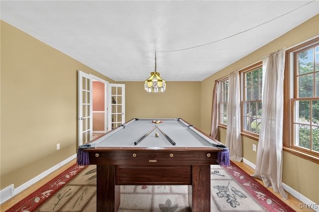 5647 Stevens Dr S, Cicero, NY 13039 - playroom featuring light wood-style floors and pool table