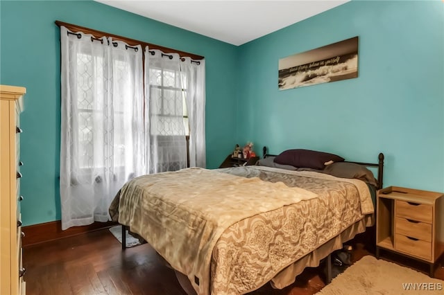 6467 Patchin Rd, Boston, NY 14025 - bedroom with wood finished floors and baseboards