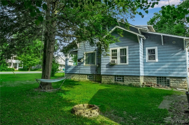 6467 Patchin Rd, Boston, NY 14025 - view of side of property featuring a yard