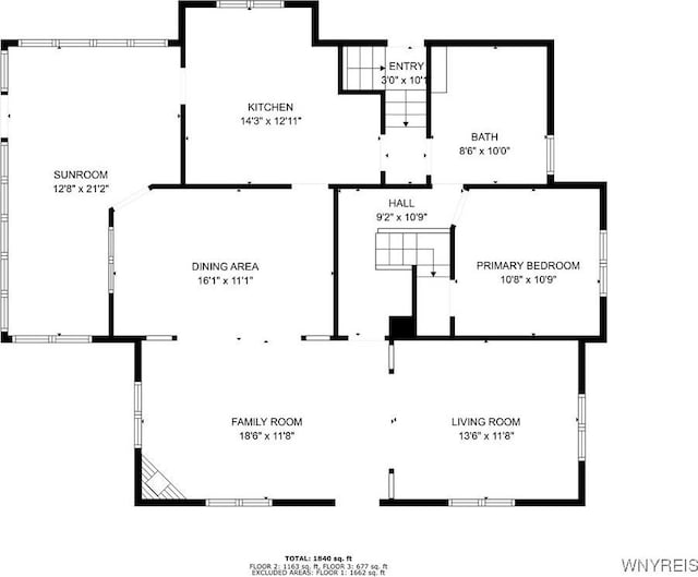 6467 Patchin Rd, Boston, NY 14025 - view of property floor plan