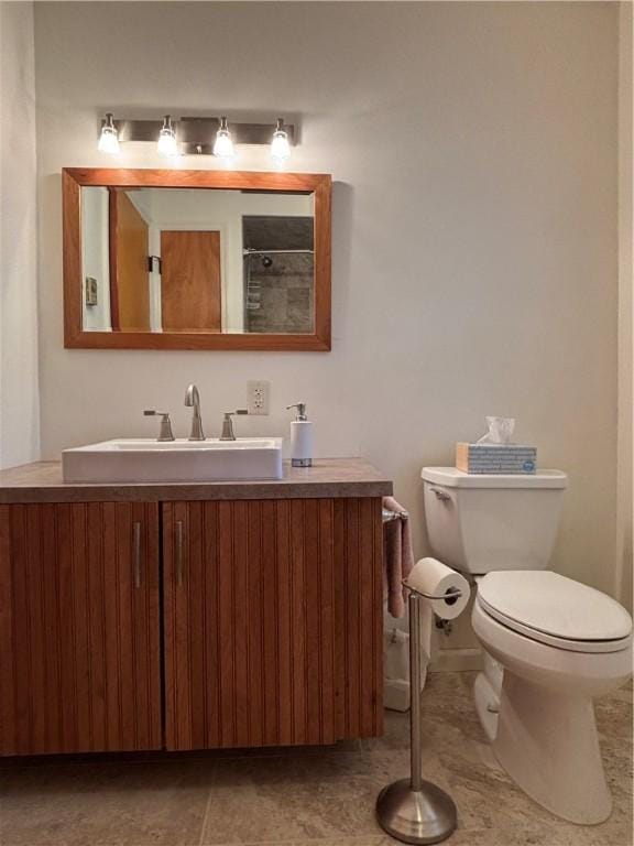 1237 County Highway 11, Davenport, NY 13860 - bathroom with vanity, a shower, and tile patterned floors