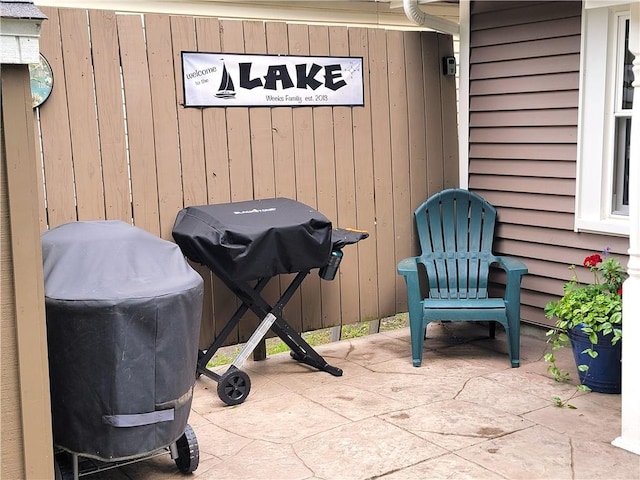 3904 Castle Point Rd, Starkey, NY 14842 - view of patio with area for grilling