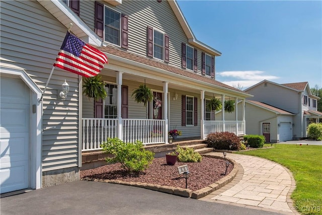 121 Ben Bar Cir, Whitestown, NY 13492 - view of front of home featuring covered porch