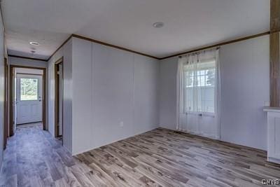 27634 County Route 342, Le Ray, NY 13612 - spare room with wood finished floors
