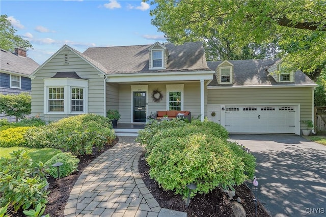 200 Halton Rd, Dewitt, NY 13224 - cape cod house featuring concrete driveway, an attached garage, and a shingled roof