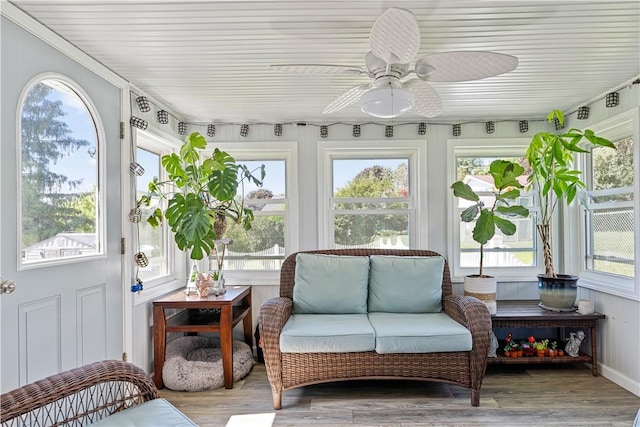 5 Tudor Dr, Owego, NY 13760 - sunroom / solarium featuring plenty of natural light and wood finished floors