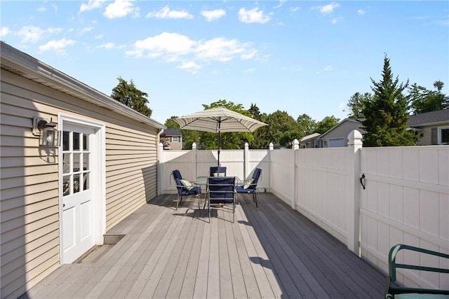 1521 Aster Ter, Walworth, NY 14568 - deck featuring outdoor dining area