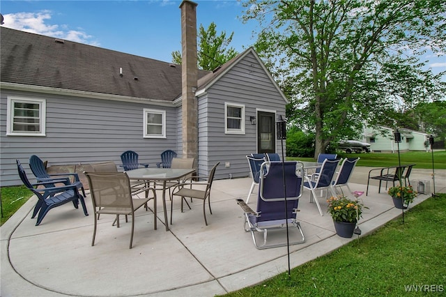 3029 Stieg Rd, Wheatfield, NY 14120 - view of patio with outdoor dining space