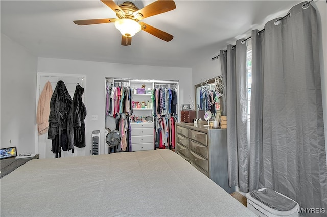 3029 Stieg Rd, Wheatfield, NY 14120 - bedroom with ceiling fan and multiple closets