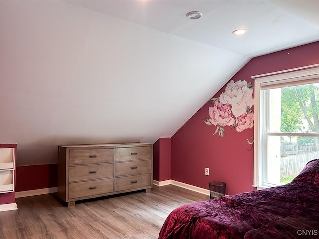 9 Curtis Ave, Lysander, NY 13027 - bedroom featuring lofted ceiling and light wood finished floors