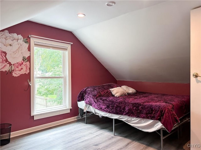 9 Curtis Ave, Lysander, NY 13027 - bedroom featuring wood finished floors and lofted ceiling