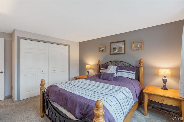 22 Tree Line Dr, Clay, NY 13090 - bedroom with light colored carpet and a closet