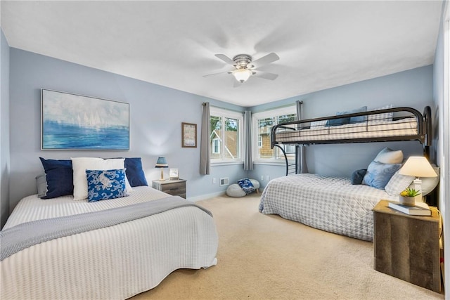 4969 Walnut Cove Dr, Canandaigua Town, NY 14424 - bedroom with carpet flooring and a ceiling fan