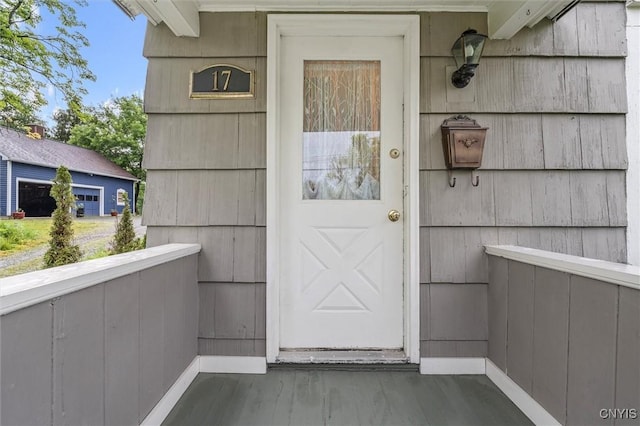 17 Burr St, Cazenovia, NY 13035 - view of exterior entry