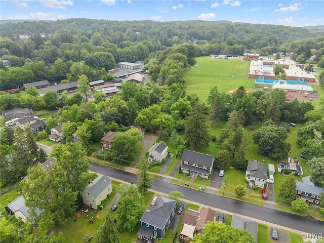 17 Burr St, Cazenovia, NY 13035 - aerial overview of property's location with nearby suburban area