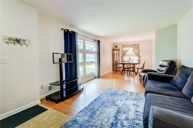 28 Berna Ln, Chili, NY 14624 - living area with wood finished floors