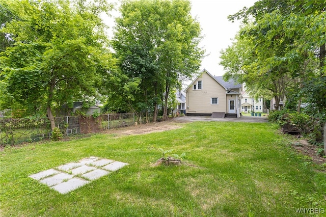 708 Garson Ave, Rochester, NY 14609 - view of yard featuring a patio area
