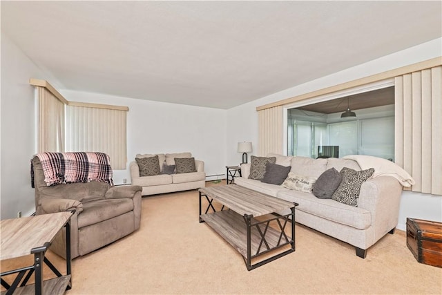1732 Buffalo Rd, Gates, NY 14624 - living area featuring carpet flooring