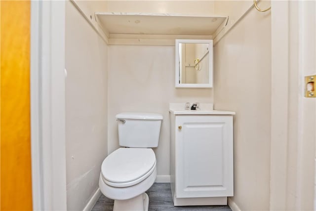 1732 Buffalo Rd, Gates, NY 14624 - half bath with vanity and wood finished floors