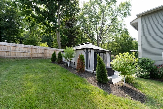 157 Dennis Ave, Hornell, NY 14843 - view of yard featuring a gazebo
