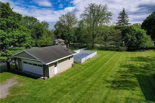 80 E Main St, Leroy, NY 14482 - aerial view of property and surrounding area