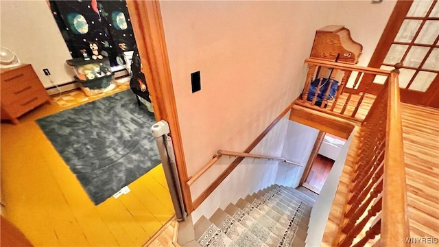 7320 E Flats Rd, East Otto, NY 14729 - view of staircase