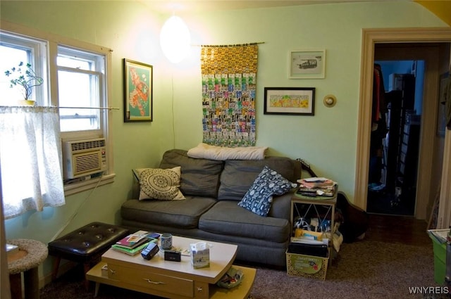 184 Goundry St, North Tonawanda, NY 14120 - living area featuring cooling unit